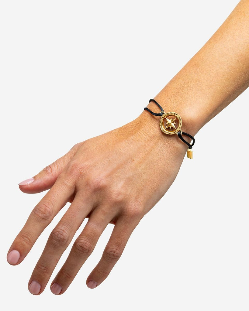 Barbara Mini Kompas Koord Armband Verguld 056GV One