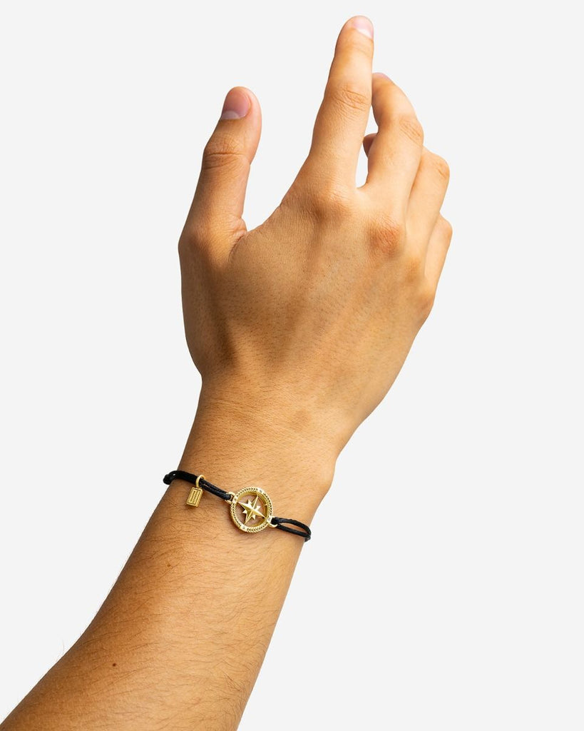 Barbara Mini Kompas Koord Armband Verguld 056GV One