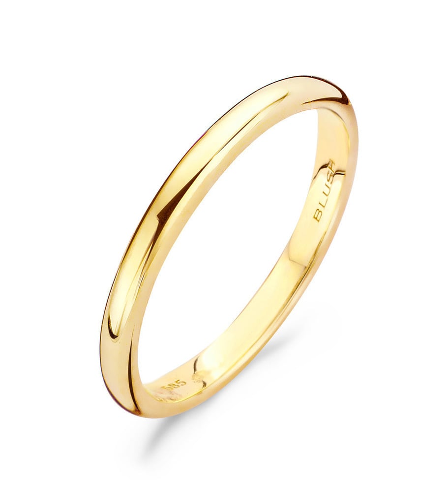 Blush Jewels 14 karaat geel gouden ring 1117YGO