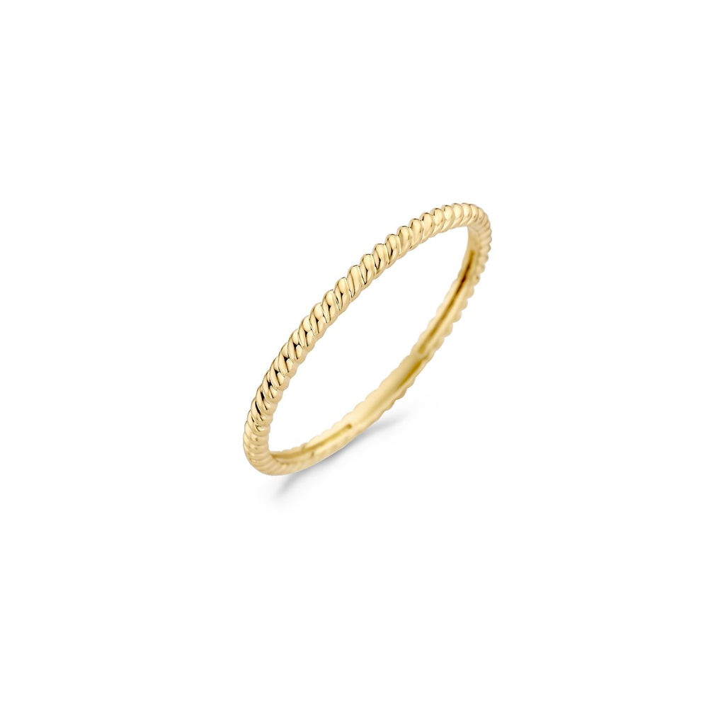 Blush Jewels 14 karaat geel gouden ring 1196YGO