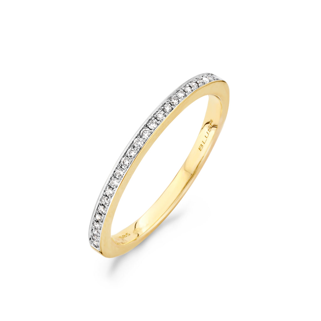 Blush Diamonds ring - 14K geel en wit goud met diamant 1607BDI