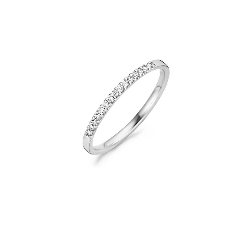 Blush Diamonds ring - 14K wit goud met diamant 1626WDI
