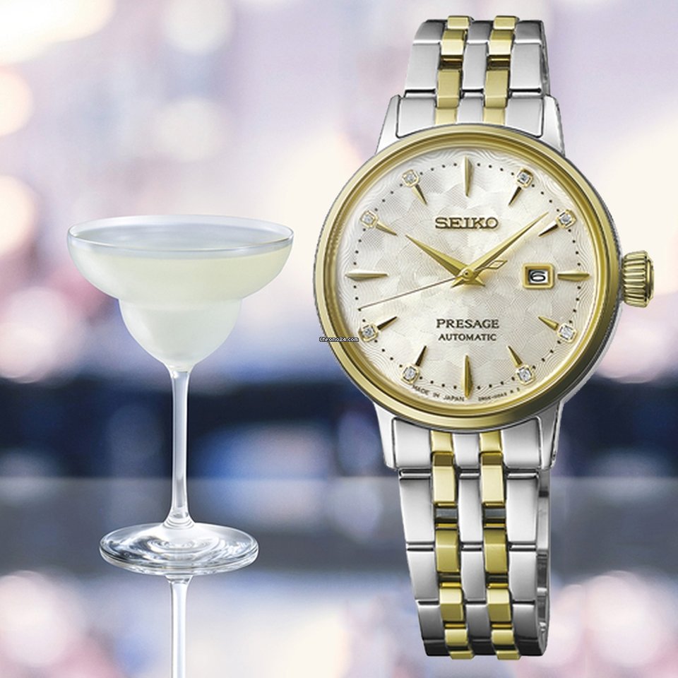 Seiko Presage Cocktail Time automaat horloge SRE010J1