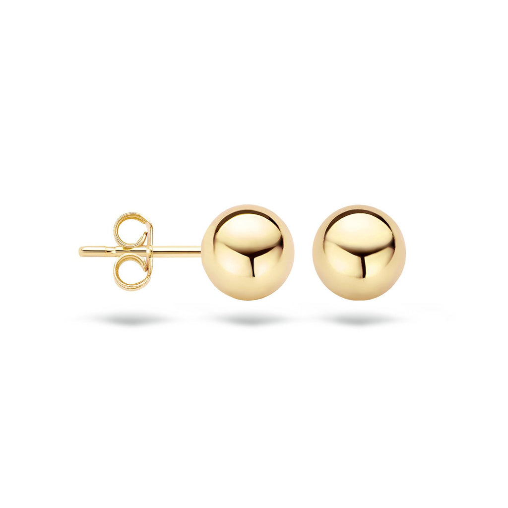 Blush Jewels 14 karaat geel gouden oorknopjes 7160YGO