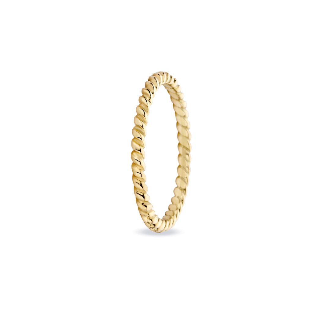 Miss Spring "Allerliefste Luus" Geel Gouden Ring MSR1501