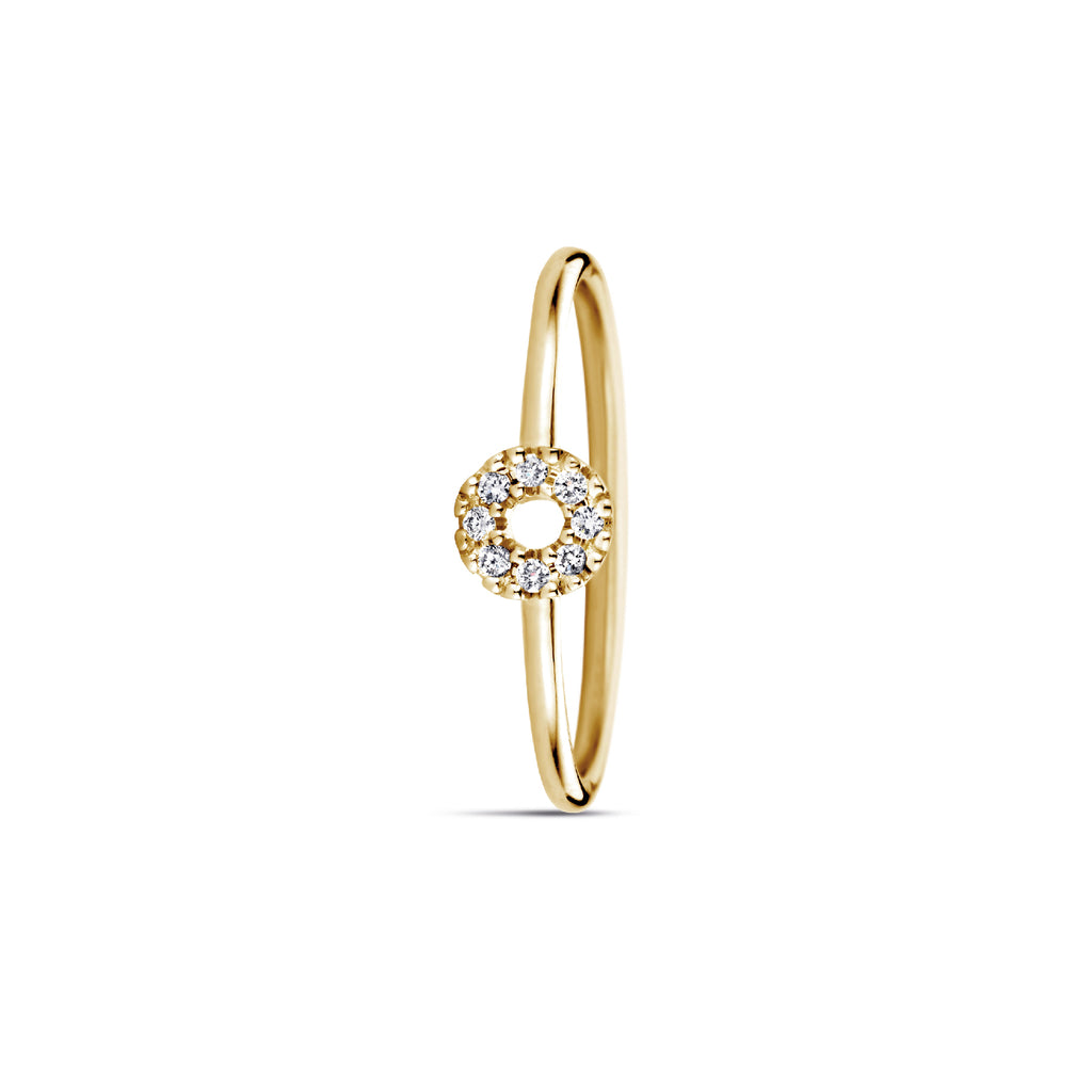 Miss Spring "Allerliefste Joy" Geel Gouden Ring Diamant MSR645GG-DI