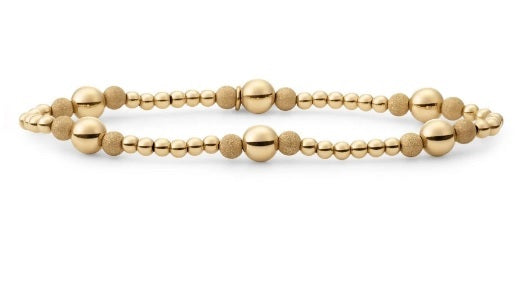 Sparkling Jewels zilveren armband Mix Eclipse gold plated SB-G-MIX-01