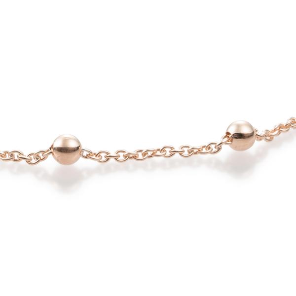 Sparkling Jewels Necklace Ball Chain Rosé Gold SNBRG