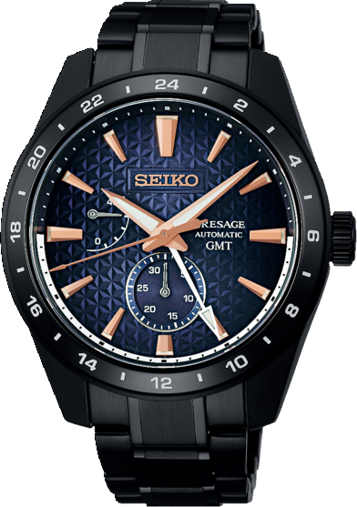 Seiko Presage Limited Edition Sharp Edged GMT horloge SPB361J1
