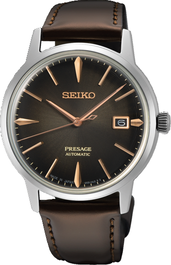 Seiko Presage Automatic SS Bruin horloge SRPJ17J1
