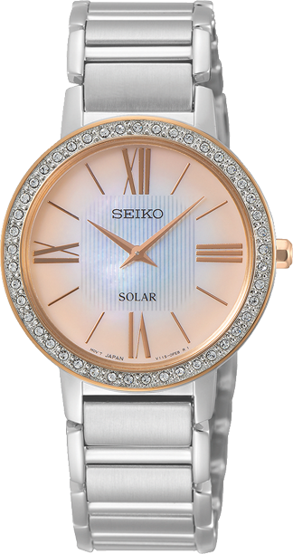 Seiko Solar dameshorloge SUP432P1