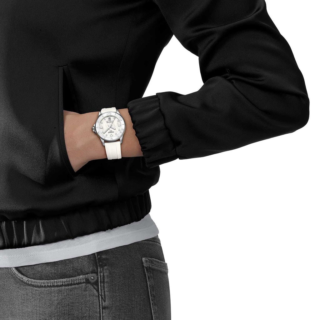 Tissot T-Sport Seastar 1000 36 mm quartz horloge T1202101711600