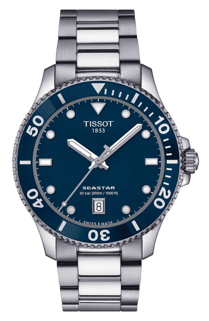Tissot T-Sport Seastar 1000 40 mm quartz horloge T1204101104100