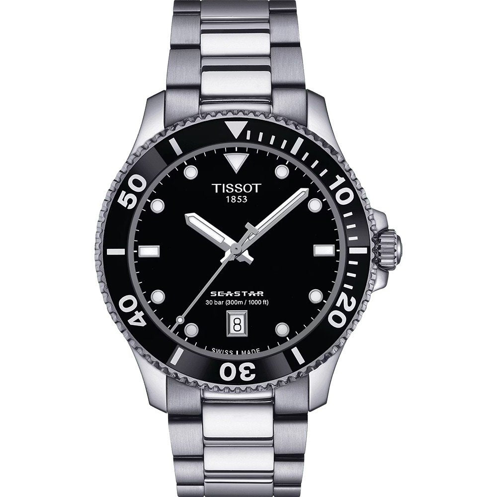 Tissot T-Sport Seastar 1000 40 mm quartz horloge T1204101105100