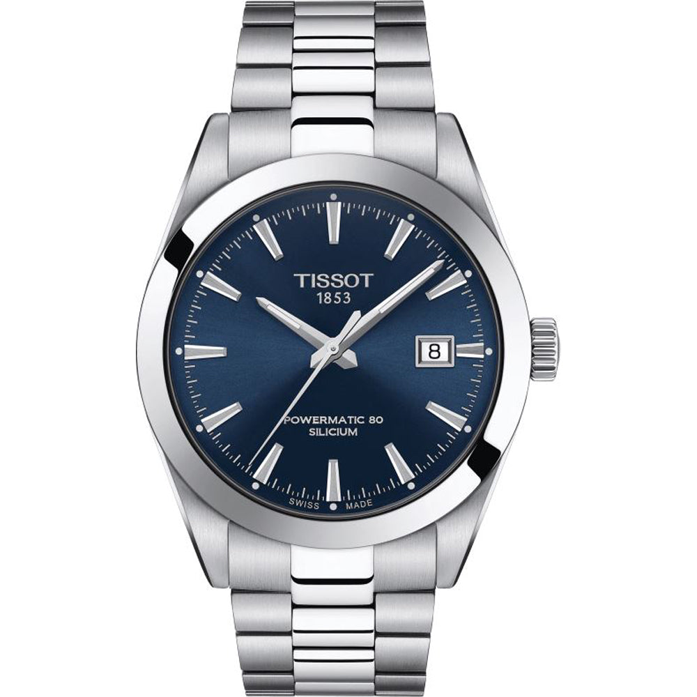 Tissot T- Classic Gentleman Powermatic 80 Silicium horloge T1274071104100