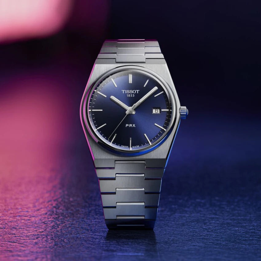 Tissot T-Classic PRX 35mm quartz horloge T1372101104100
