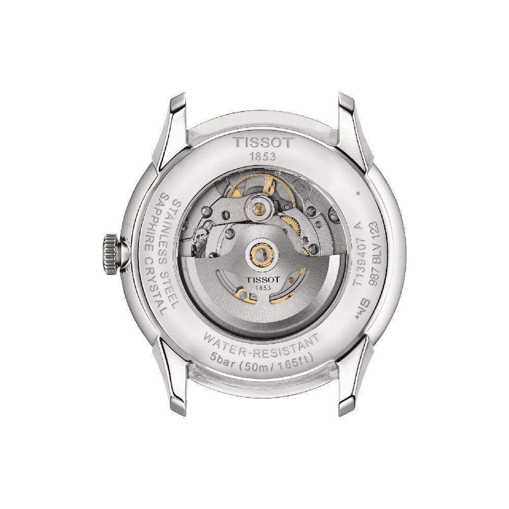 Tissot T- Classic Chemin Des Tourelles 42mm Powermatic 80 horloge T1394071109100