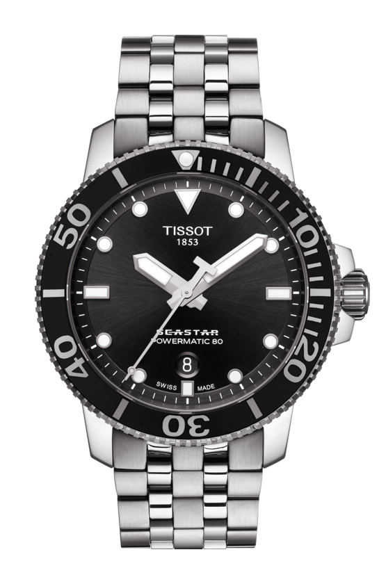 Tissot T-Sport Seastar 1000 Powermatic 80 43mm horloge T1204071105100