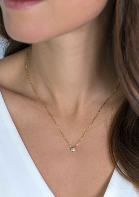 Zinzi zilveren collier ZIC1393Y