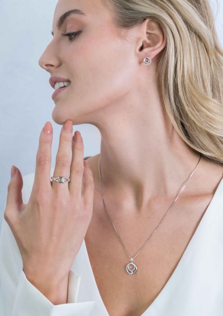 Zinzi zilveren ring met zirconia ZIR2119