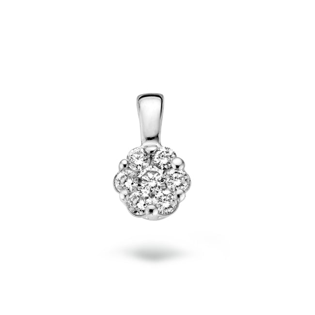 Blush Diamonds hanger - 14K wit goud met diamant 6604WDI
