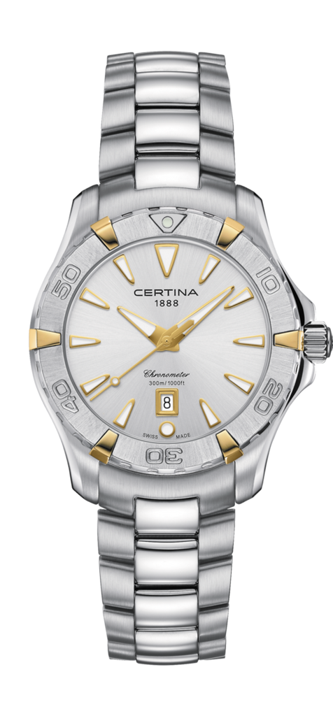 Certina Aqua DS Action Lady COSC Certified Chronometer dameshorloge C0322512103100