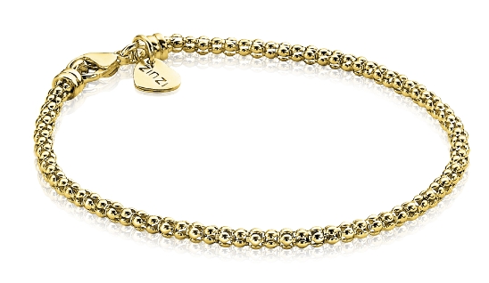Zinzi zilveren armband geel verguld ZIA1288G